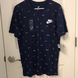 Navy Nike Tee